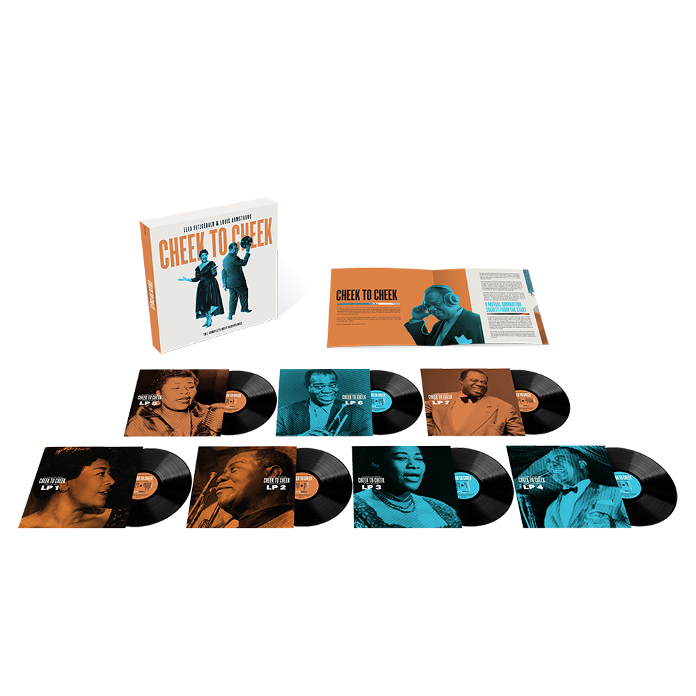 Ella Fitzgerald, Louis Armstrong - Cheek To Cheek - The Complete Duet Recordings - 7LP immagine del prodotto